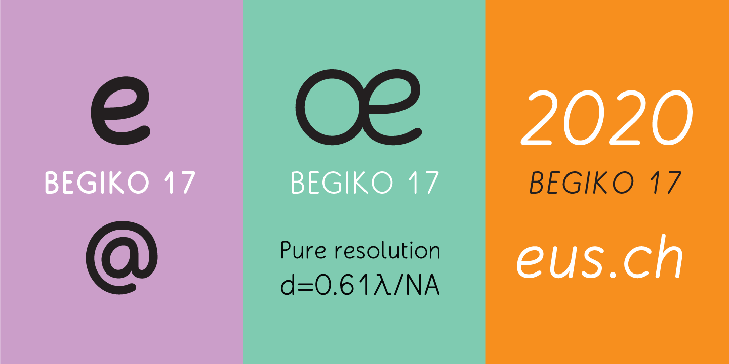 Пример шрифта Begiko 17 Regular